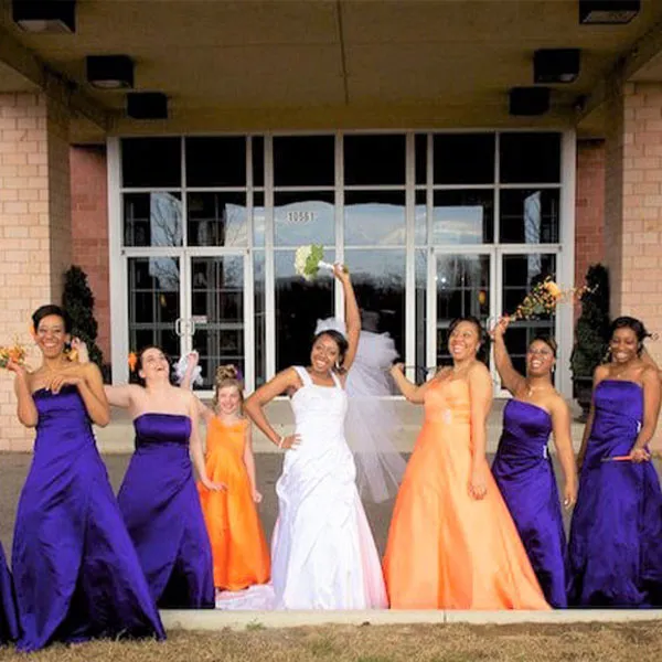 Wedding party at Bridgewater Event Center
